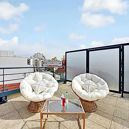 Ξενοδοχείο Elegant With Rooftop - 2p - Vanves